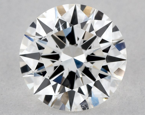 0.8ct Round Cut E SI2 EX-EX-EX GIA