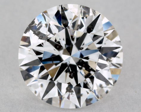 1.01ct Round Cut G I1 EX-EX-EX GIA