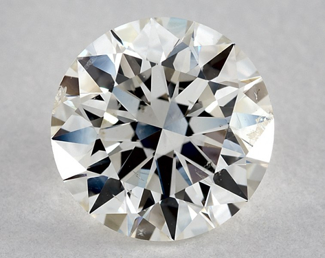 2.02ct Round Cut I SI2 EX-EX-EX GIA
