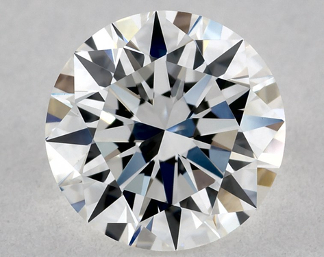 0.7ct Round Cut F VVS1 EX-EX-EX GIA