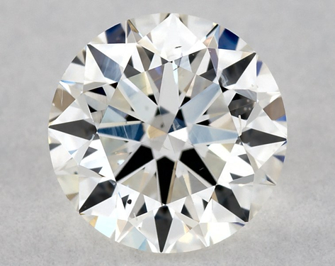 0.72ct Round Cut F SI1 Very_Good-EX-EX GIA