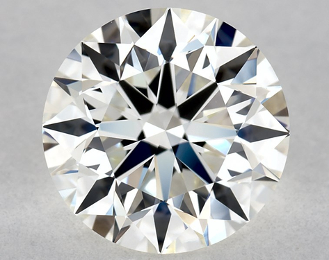 1.7ct Round Cut I VVS2 EX-EX-EX GIA