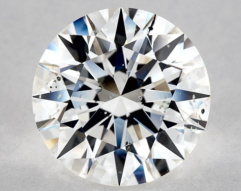 5.01ct Round Cut E SI2 EX-EX-EX GIA