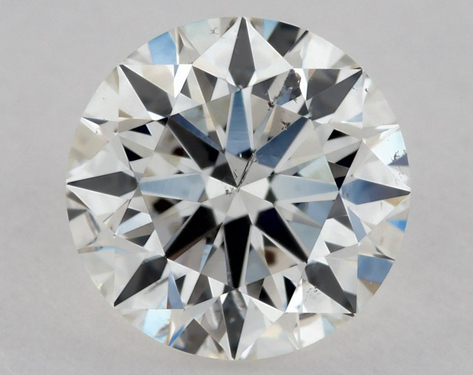 0.7ct Round Cut G SI2 EX-EX-EX GIA