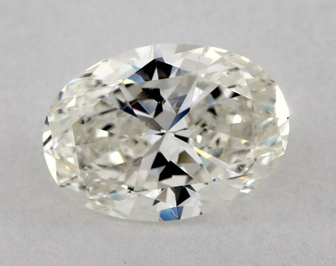 2.03ct Oval Cut I SI1 EX-EX GIA