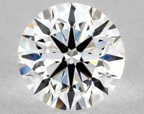 0.9ct Round Cut D VVS2 EX-EX-EX GIA