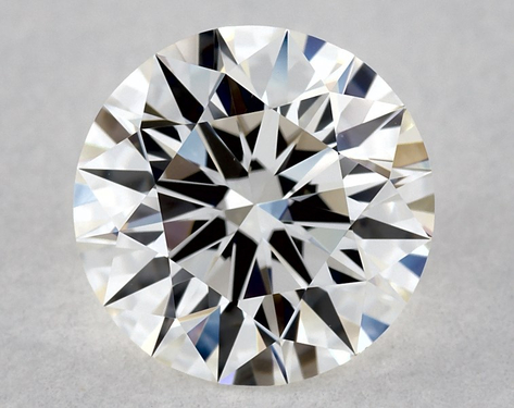 1.06ct Round Cut H IF EX-EX-EX GIA