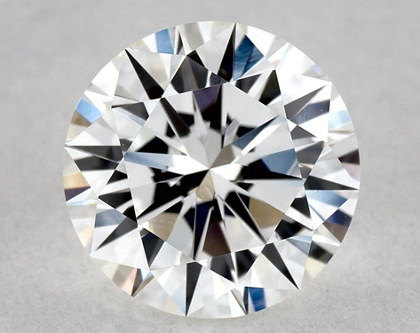 1ct Round Cut F VS1 EX-EX-EX GIA