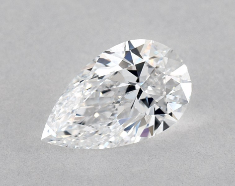 0.7ct Pear Cut D VVS1 EX-Very_Good GIA