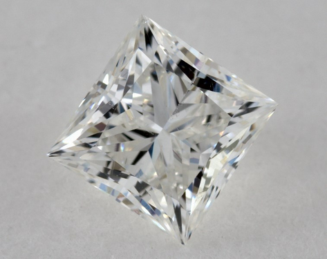0.9ct Princess Cut G SI1 EX-Very_Good GIA