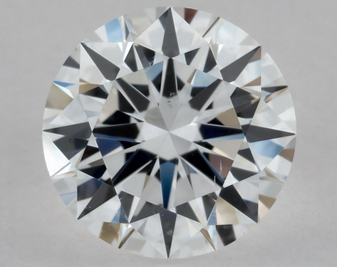 0.7ct Round Cut D SI1 EX-EX-EX GIA
