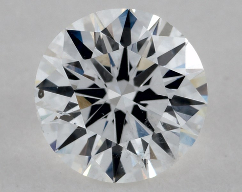 0.71ct Round Cut D SI2 Very_Good-G-Very_Good GIA