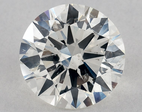 2ct Round Cut H I1 Very_Good-EX-EX GIA