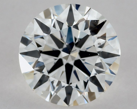 0.81ct Round Cut E SI2 EX-EX-EX GIA