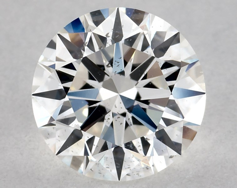 0.8ct Round Cut G SI1 EX-EX-EX GIA