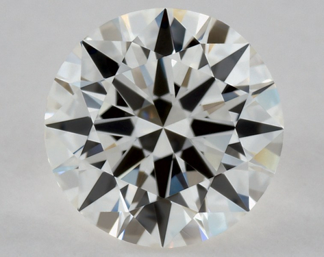 0.76ct Round Cut H IF EX-EX-EX GIA