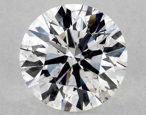 0.7ct Round Cut F SI2 EX-Very_Good-Very_Good GIA