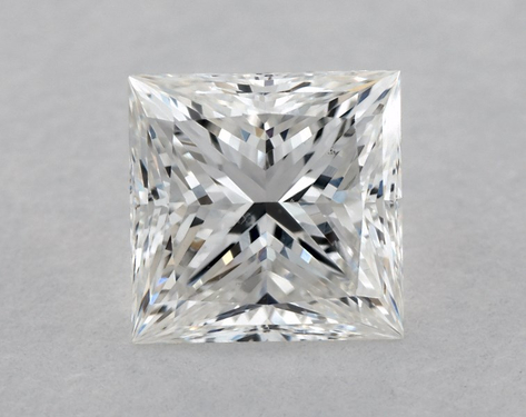 1.06ct Princess Cut F SI1 Very_Good-Very_Good GIA
