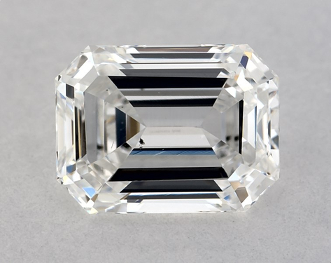 1ct Emerald Cut F SI1 G-G GIA