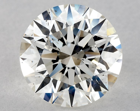 1.5ct Round Cut H SI2 EX-EX-EX GIA