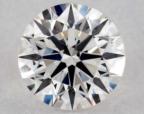 0.73ct Round Cut H SI1 EX-EX-EX GIA