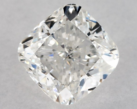 1.01ct Cushion Cut H SI2 EX-Very_Good GIA