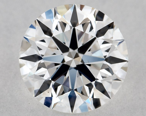 1ct Round Cut D VS1 EX-EX-EX GIA