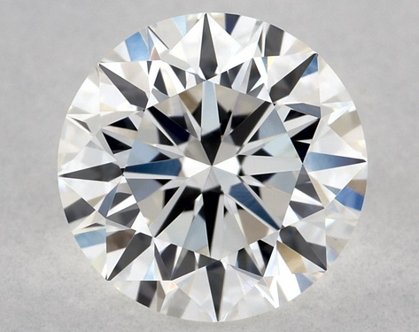 1.06ct Round Cut F VS1 EX-EX-EX GIA