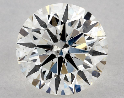 1.05ct Round Cut I SI2 EX-EX-EX GIA