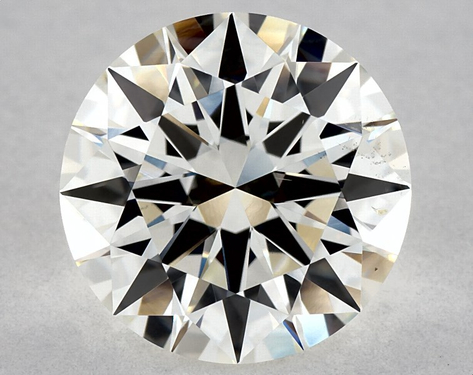 2.06ct Round Cut H VS2 EX-EX-EX GIA