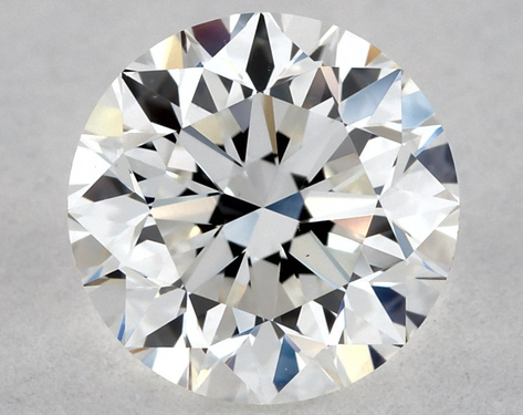 0.7ct Round Cut F VS1 Very_Good-EX-EX GIA