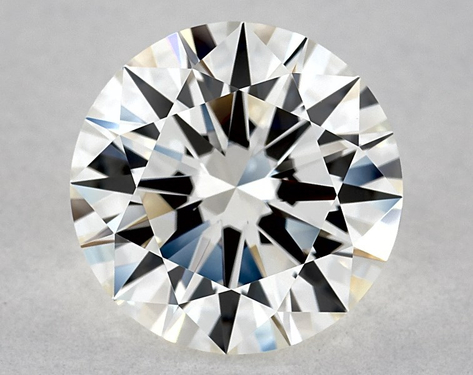 2.01ct Round Cut I IF EX-EX-EX GIA