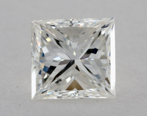 1.01ct Princess Cut F SI1 EX-G GIA