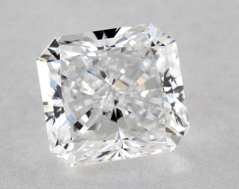 0.71ct Radiant Cut D SI1 EX-G GIA
