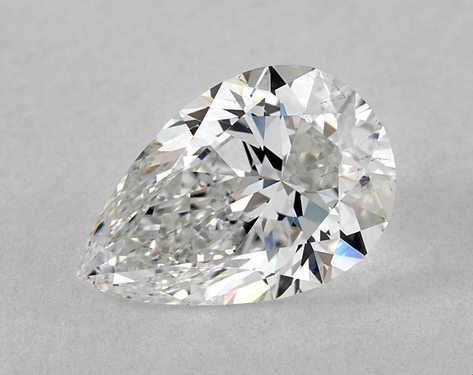 1.54ct Pear Cut F SI1 EX-EX GIA