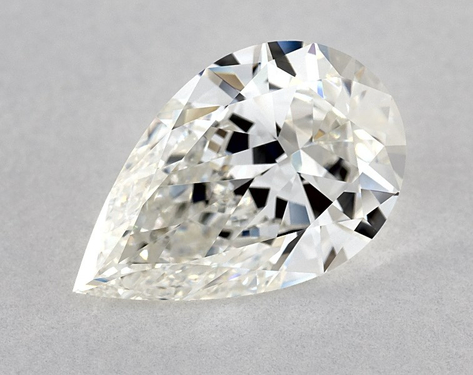 2.66ct Pear Cut H VVS2 Very_Good-Very_Good GIA