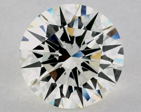 3.06ct Round Cut J VVS2 EX-EX-EX GIA