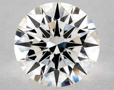 3.35ct Round Cut J VS1 EX-EX-EX GIA