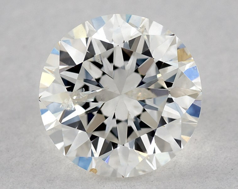 0.91ct Round Cut F I1 Very_Good-EX-Very_Good GIA