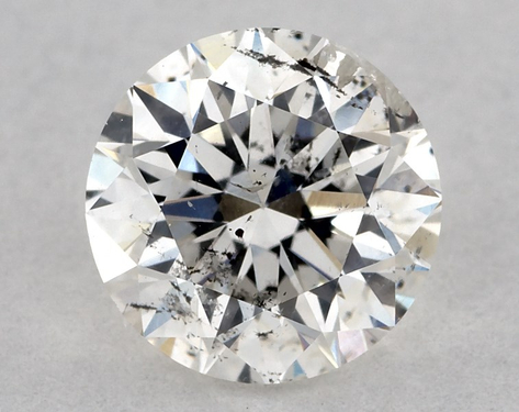 0.7ct Round Cut H I1 Very_Good-EX-G GIA