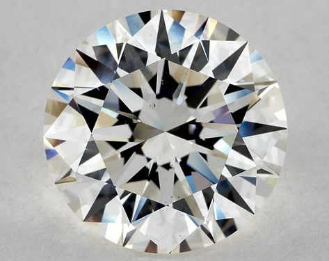 5.34ct Round Cut I VS2 EX-EX-EX GIA