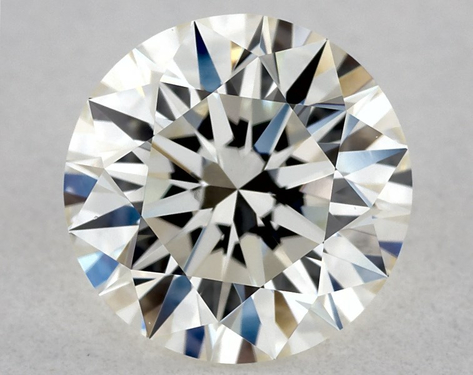 1ct Round Cut J VS1 EX-EX-EX GIA