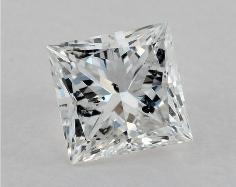 1.01ct Princess Cut E I1 EX-Very_Good GIA