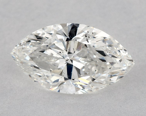 0.91ct Marquise Cut G SI2 G-G GIA