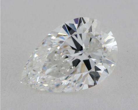 0.72ct Pear Cut D VVS1 EX-Very_Good GIA