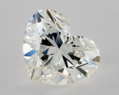 0.91ct Heart Cut J IF EX-EX GIA