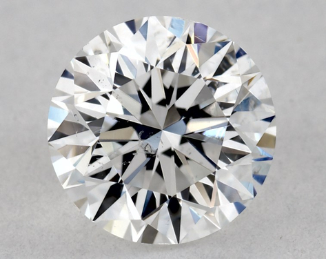 0.9ct Round Cut D SI2 Very_Good-Very_Good-Very_Good GIA