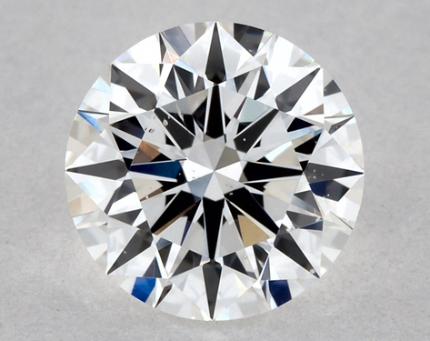 0.71ct Round Cut E VS2 EX-EX-EX GIA