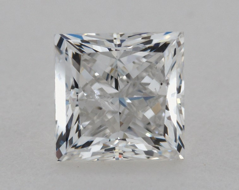 0.7ct Princess Cut F I1 EX-G GIA