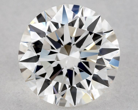 0.72ct Round Cut F VVS2 EX-EX-EX GIA